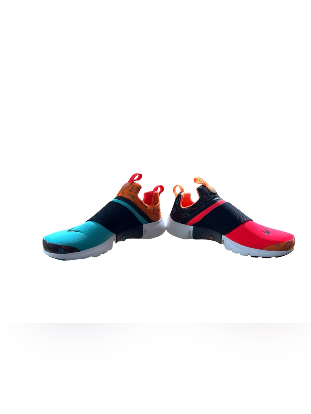 NIKE Presto Extreme Air GS 7Y teal/orange/white/jade/bordeaux